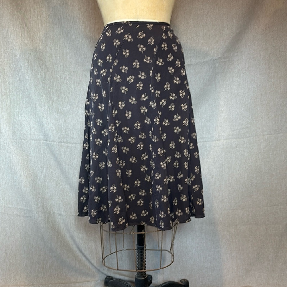 Sundance Y2K Low Rise 100% Silk Skirt